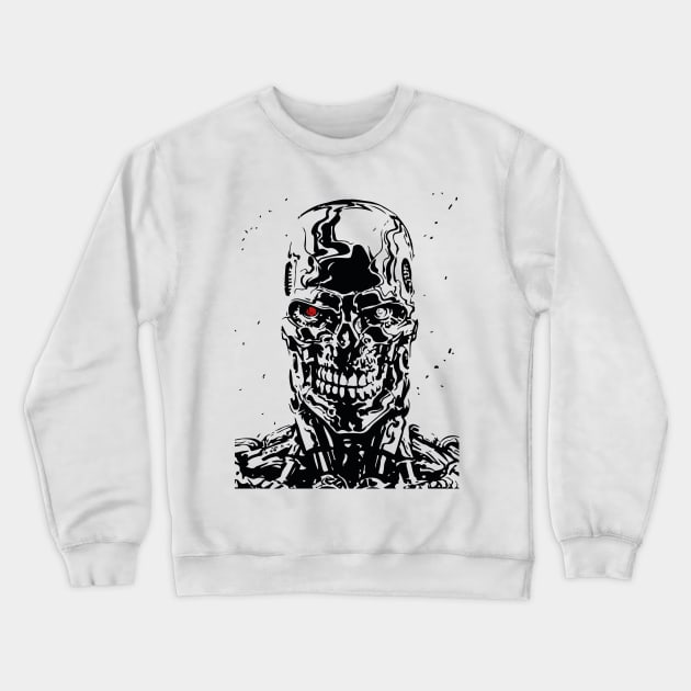 Terminator T-Shirt Crewneck Sweatshirt by Negolou 